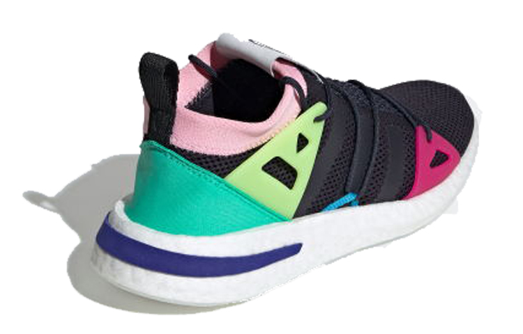 Женские кроссовки adidas originals Arkyn (черный) — 黑色/粉色/湖水绿/红/白 — фото 3