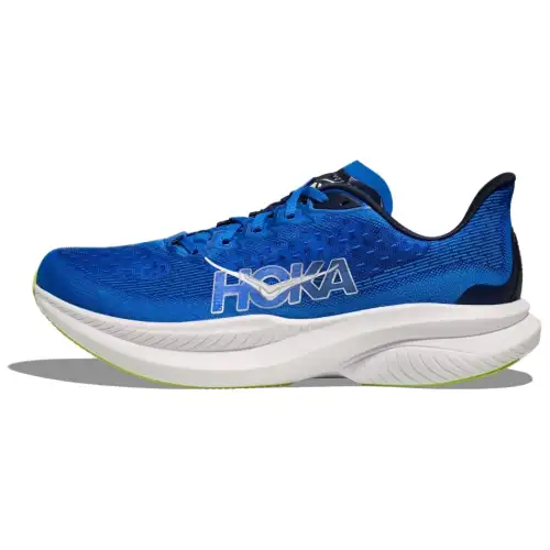 HOKA ONE ONE MACH 6 comfortable and versatile non-slip and wear-resistant low-cut running shoes for men blue