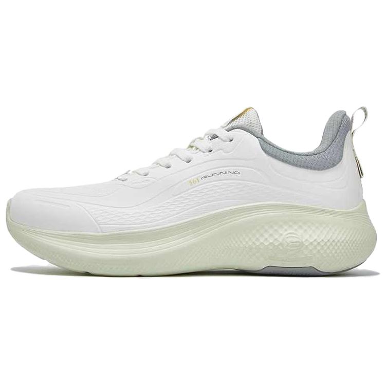 361° Cushioning, Wear Resistant Low top Casual Running Shoes Women’s White Green