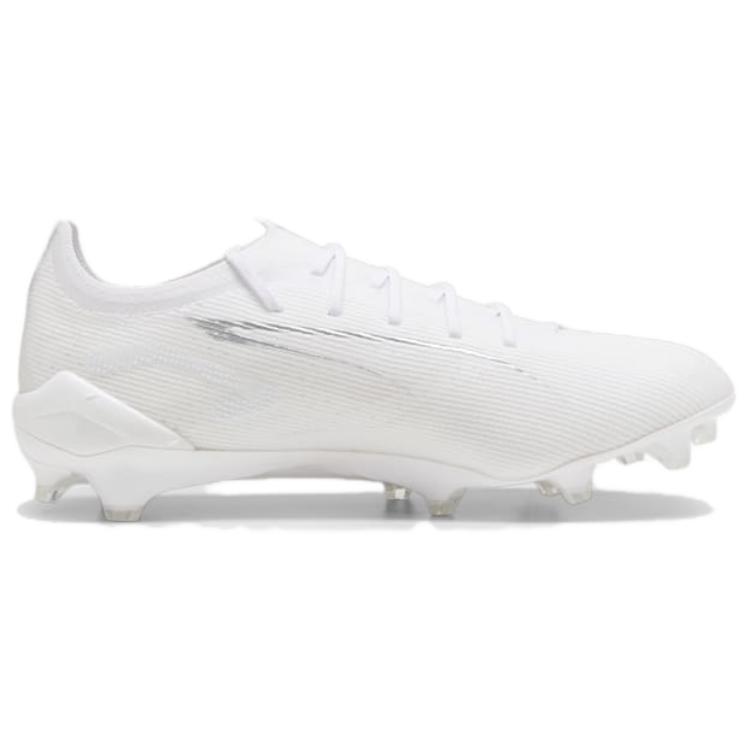 PUMA ULTRA 5 ULTIMATE Soft And Comfortable FG Firm Ground Soccer Shoes Unisex White
