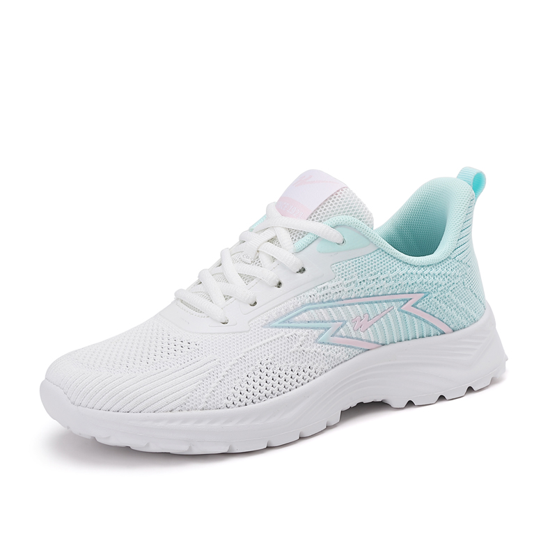 Binary Cushioning Breathable Support Cushioning Breathable Support Low top Casual Running Shoes Women’s White Moon