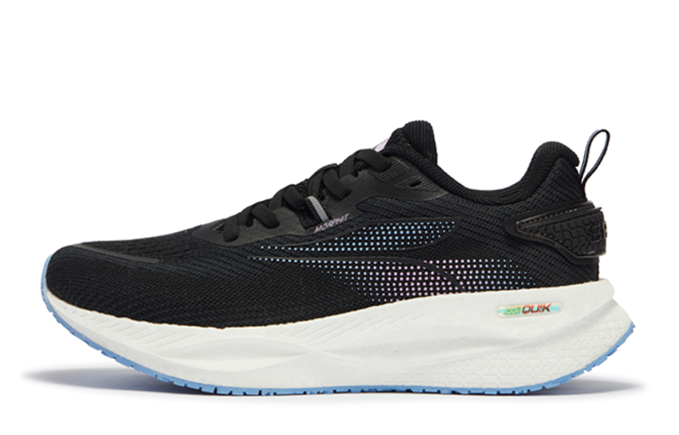 361° Speed Surge CQT Cushioning Slip Resistant Abrasion Resistant Low top Running Shoes Women’s Black Blue