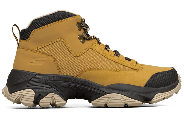 Skechers ARCH FIT D’LITES Outdoor Sports Textile, Synthetic Leather, Top Grain Cow Leather
