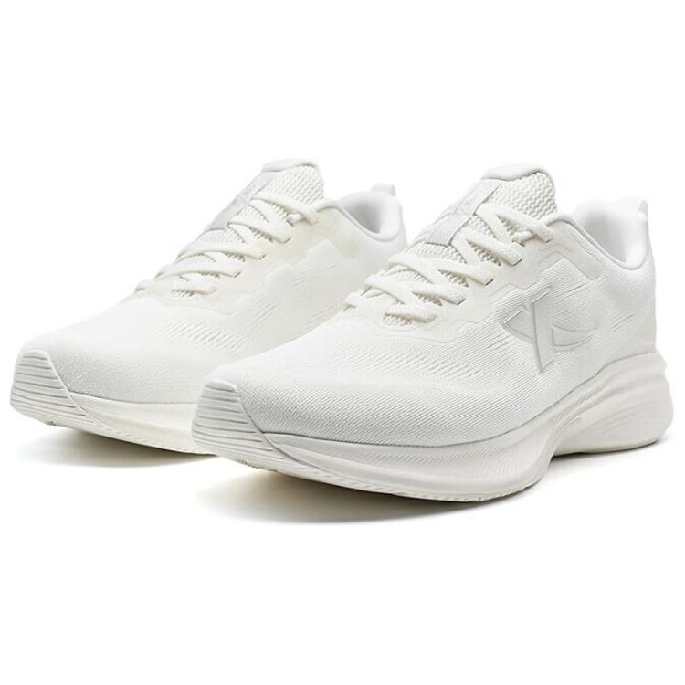 XTEP Cushioning Abrasion Resistant Coverage Low top Sprint Running Shoes Women’s Sail White