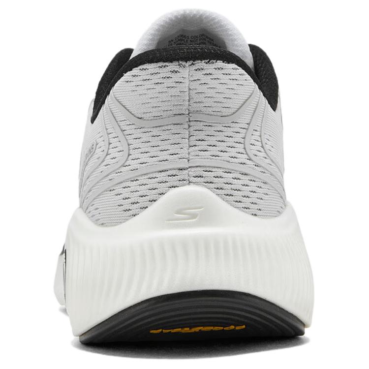 Skechers GO RUN Anywhere Abrasion Resistant Low top Running Shoes Men’s Gray White