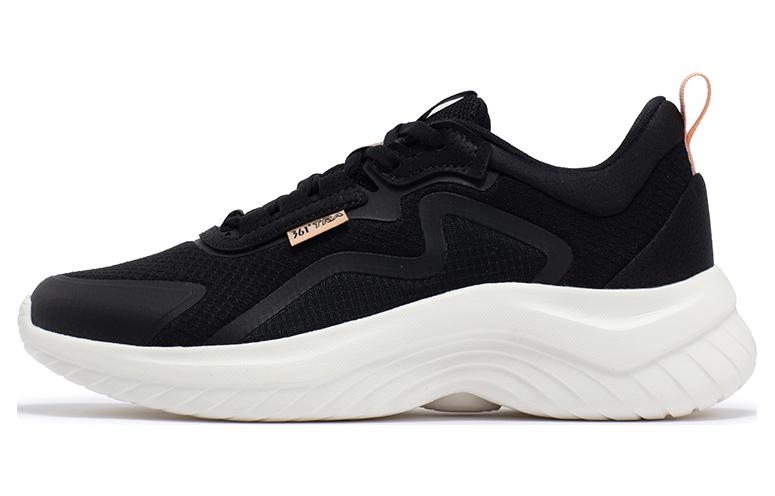361° Abrasion Resistant Breathable Low top Running Shoes Women’s Black White