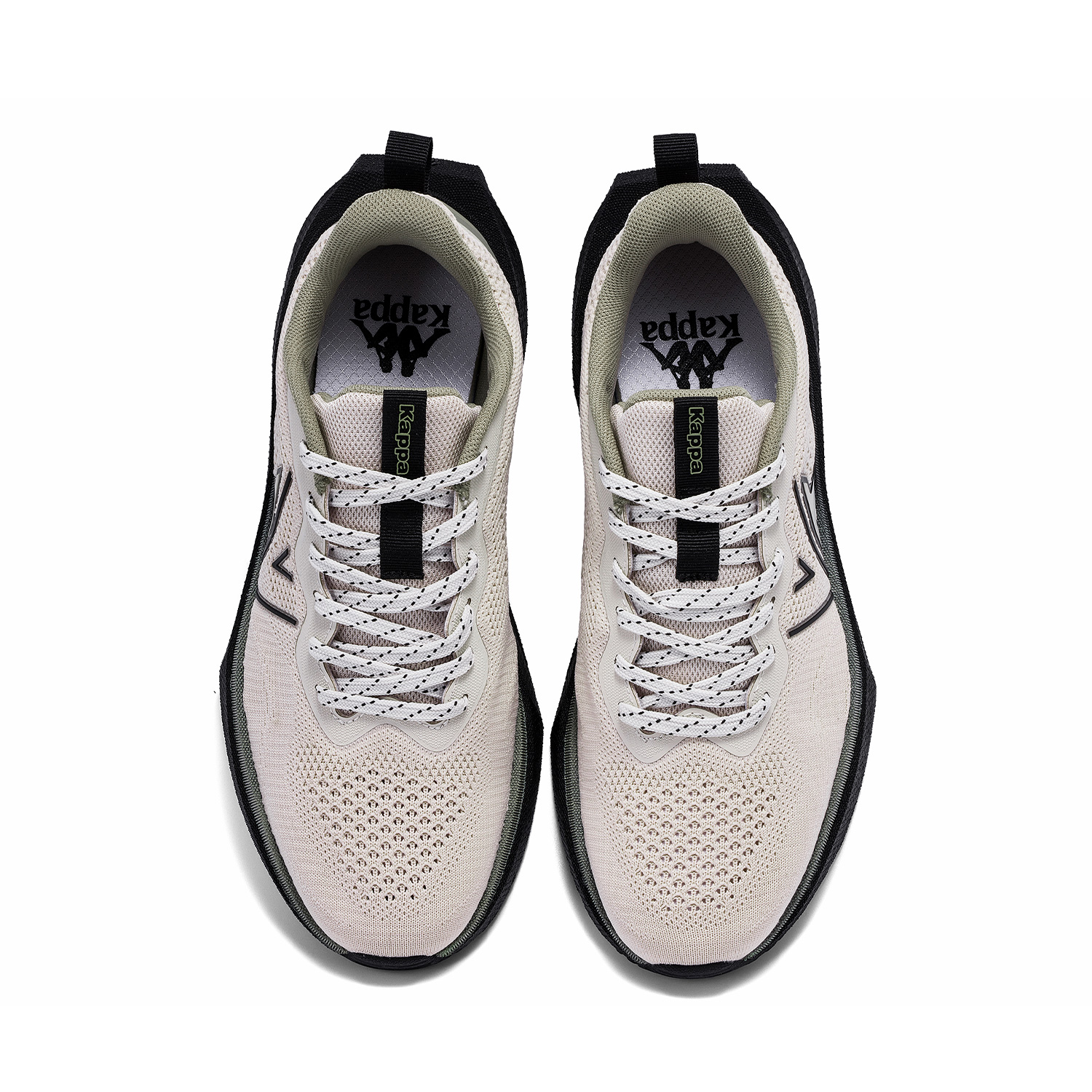 Kappa Abrasion Resistant Slip Resistant Low top Running Shoes Unisex Beige Brown