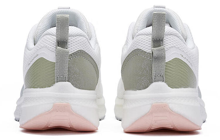 361° Versatile Slip Resistant, Abrasion Resistant, Lightweight Low top Running Shoes Women’s White Green