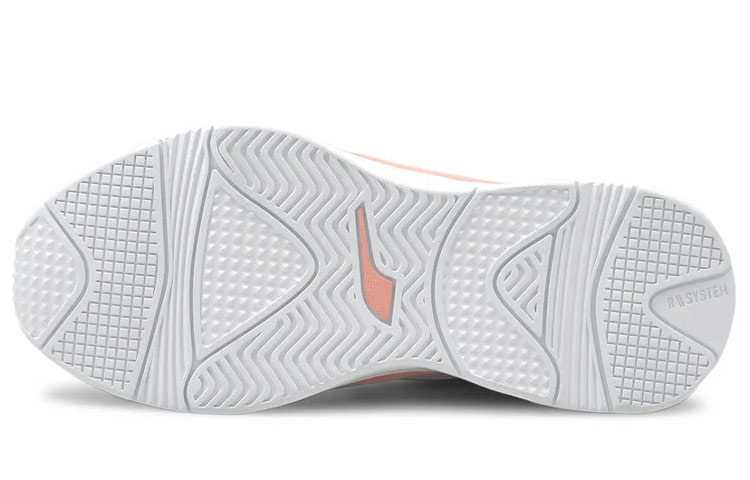 Женские кроссовки PUMA Rs-Curve Aura (розово-бежевые) — фото 5