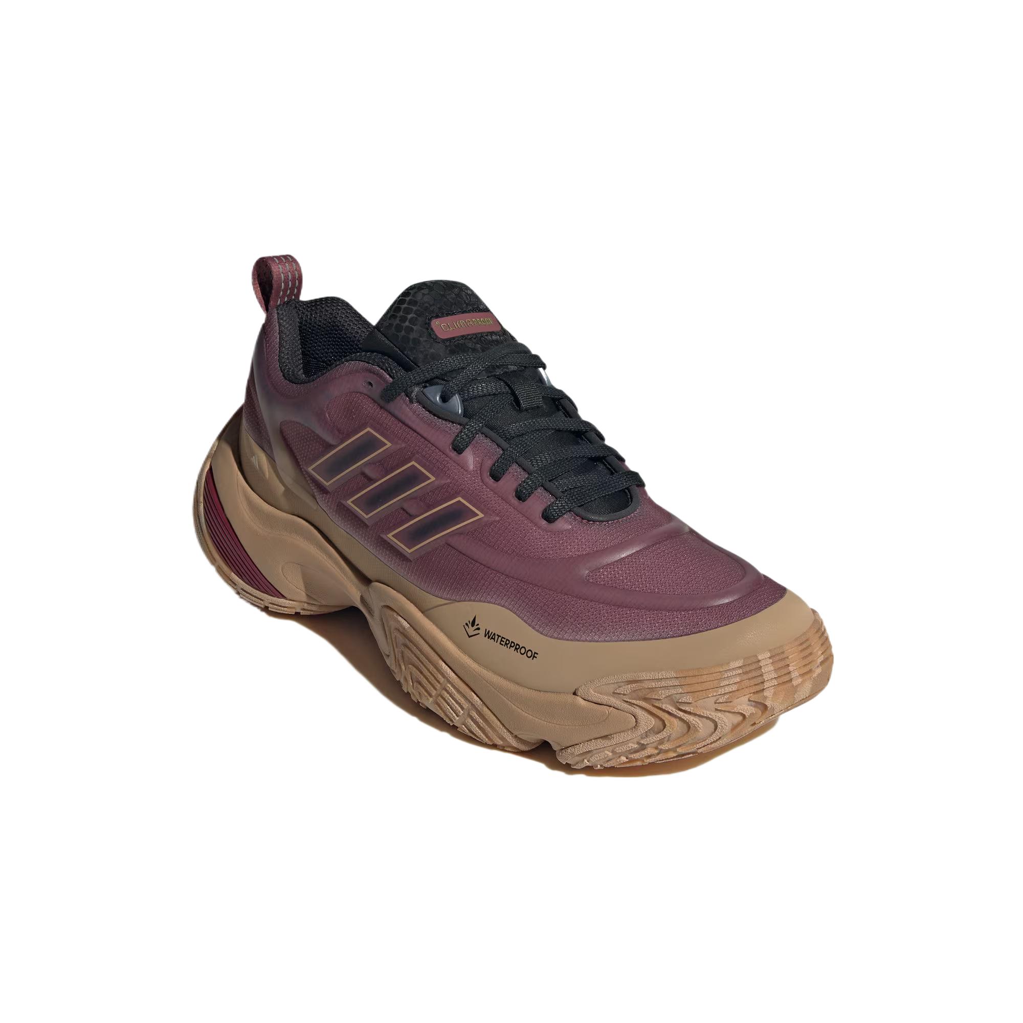Adidas Abrasion Resistant Low top Running Shoes Unisex Dark Red