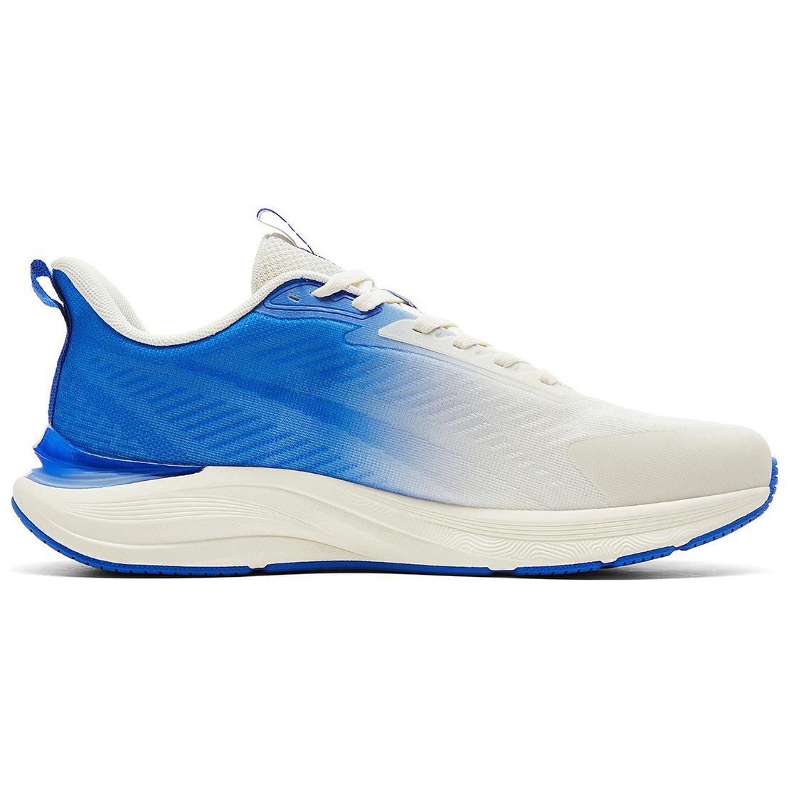 PEAK Taichi Control Cushioning Abrasion Resistant Breathable Rebound Low top Running Shoes Men’s White Blue