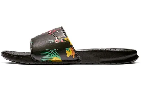 Nike Benassi Jdi Print Slide 'Black Tropical'