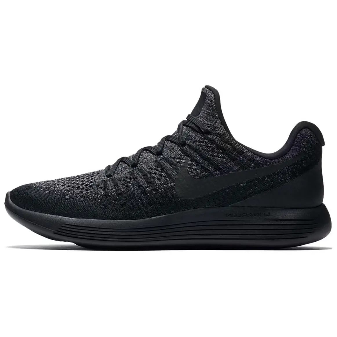 Nike Lunar Epic Low Flyknit 2 Black Dark Grey