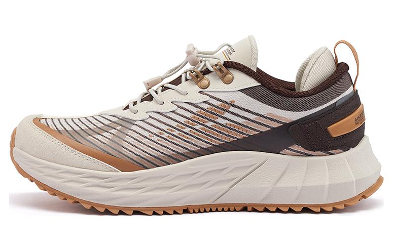 361° Wear resistant And Lightweight Low top Running Shoes Men’s Oat Milk