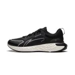 Li Ning Cloud Shield Synthetic Leather Low top Running Shoes Men's Black White