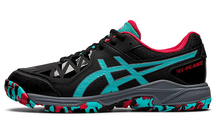 Asics Gel Peake 1 Low top Running Shoes Unisex Black Blue