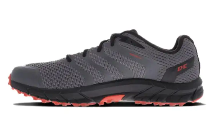 INOV 8 Cushioning Slip Resistant Breathable Low top Running Shoes Men's Red Gray