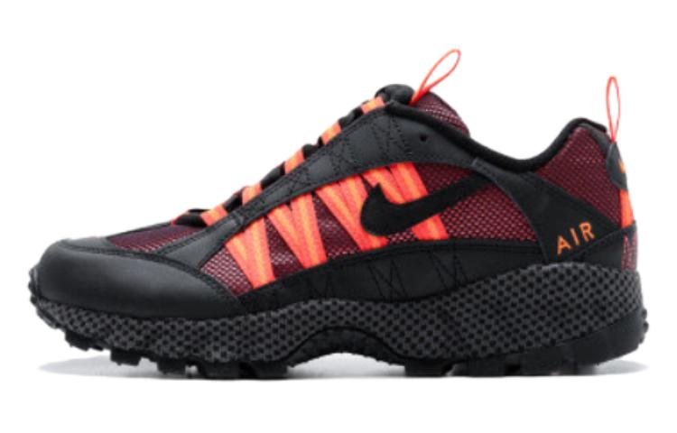 Мужские кроссовки Nike Air Humara (черно-оранжевые)