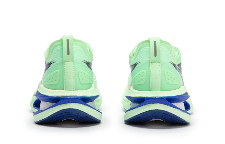 361° Cushioning Slip Resistant Abrasion Resistant Breathable Low top Sprint Running Shoes Men’s Ice Emerald Green