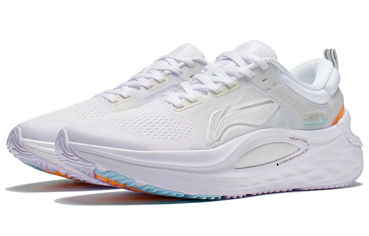 Li Ning Furious Rider 6.0 Stable Support Lightweight Low top Running Shoes Men’s White