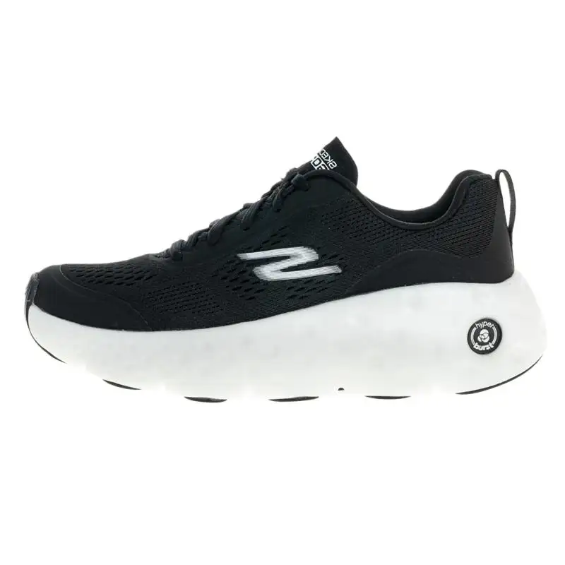 Skechers Max Cushioning Comfortable Low top Running Shoes Women's Black/White