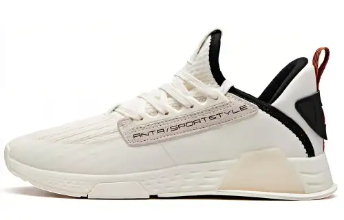 ANTA Running Shoes Women's Low Top White/Black