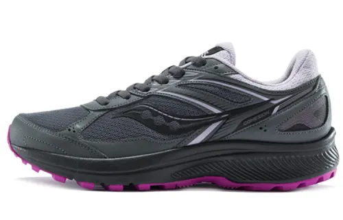 Saucony Cohesion 14 Comfortable Textile, Synthetic Leather Cushioning Slip Resistant Abrasion Resistant Support Low top