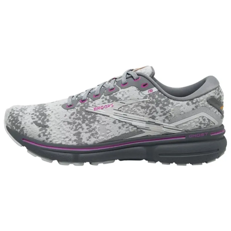 Brooks Ghost 15 'White Oyster Oriole'