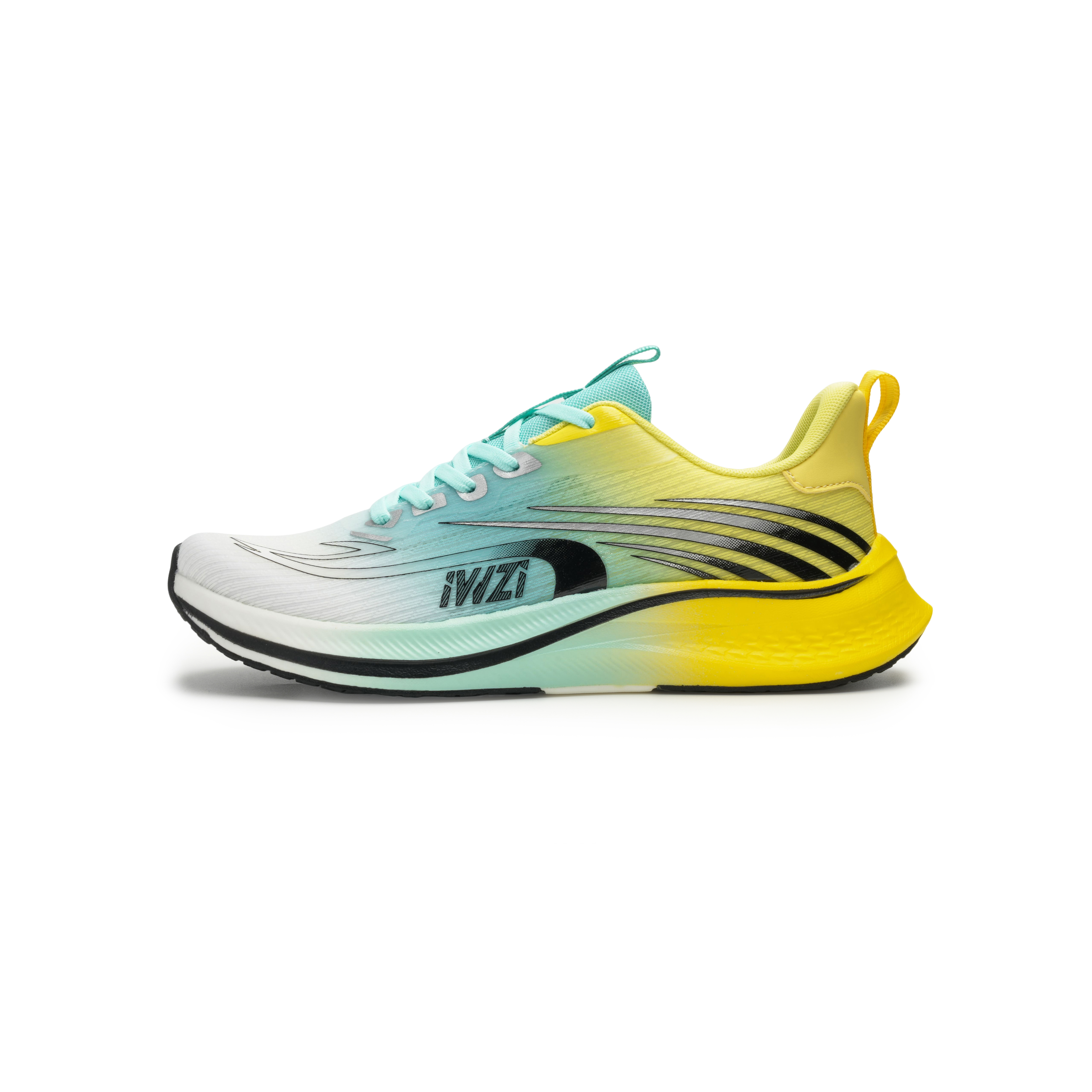 IWZI Cushioning Slip Resistant Abrasion Resistant Low top Running Shoes Unisex Ethereal Green