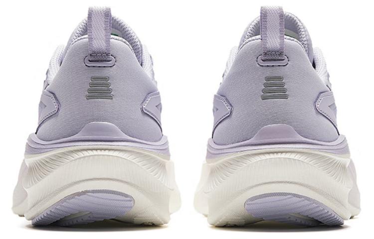 Anta Leaf Slip Resistant Abrasion Resistant Low top Casual Running Shoes Women’s White Purple