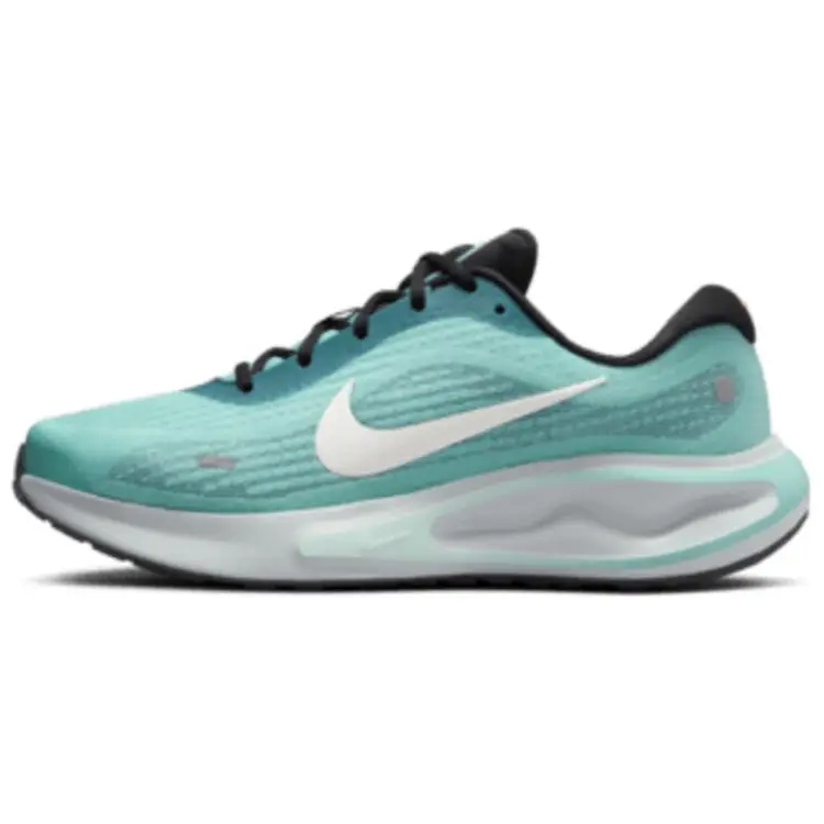 Nike Journey Run Comfortable Fabric Low top Casual City Commuting Running Shoes Men's Blue Green