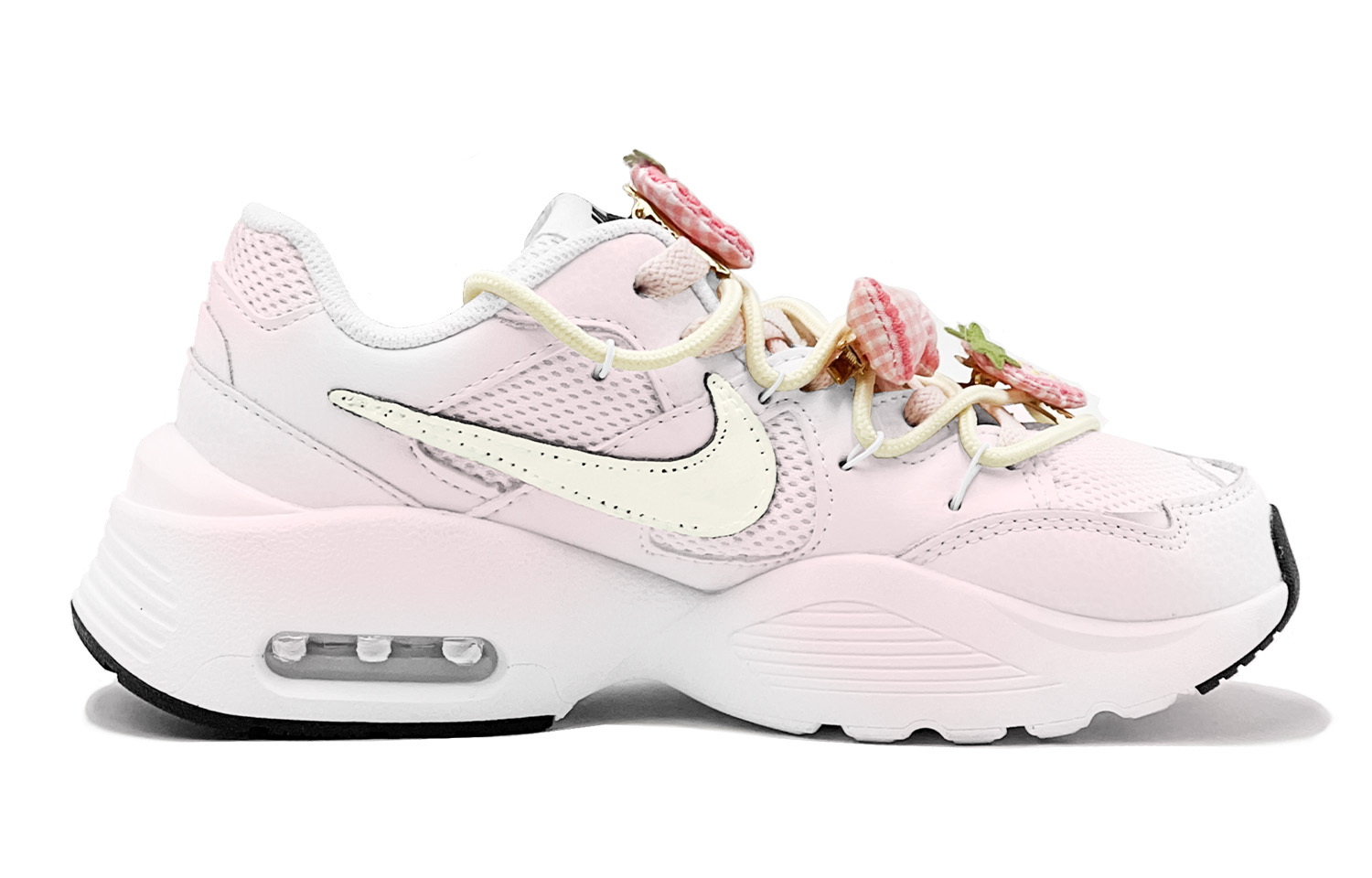 Nike Air Max Fusion Slip Resistant Slip Resistant Low top Y2k Running Shoes Women’s Pink Yellow