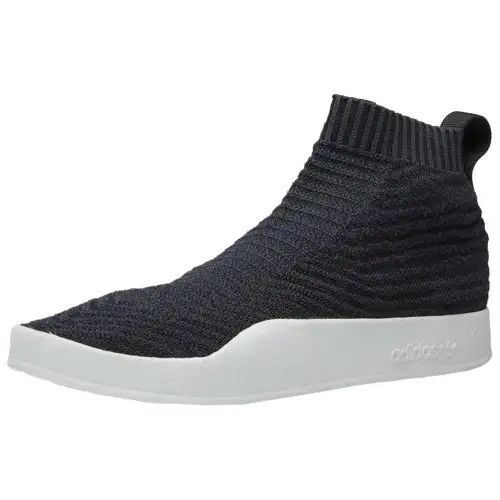Adidas Originals Slip Resistant Abrasion Resistant Slip Resistant Abrasion Resistant Mid top Casual Shoes Men's Black