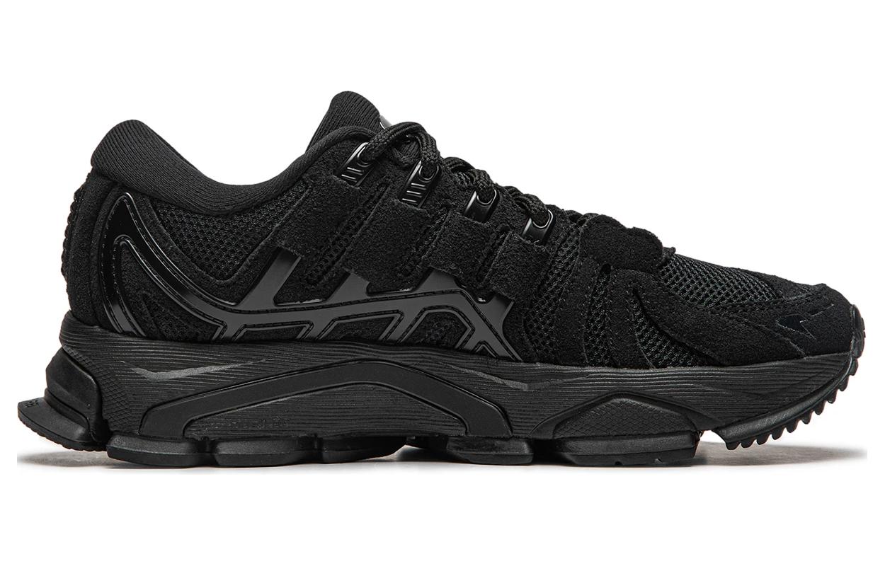 Li Ning Abrasion Resistant Breathable Low top Running Shoes Women’s Black
