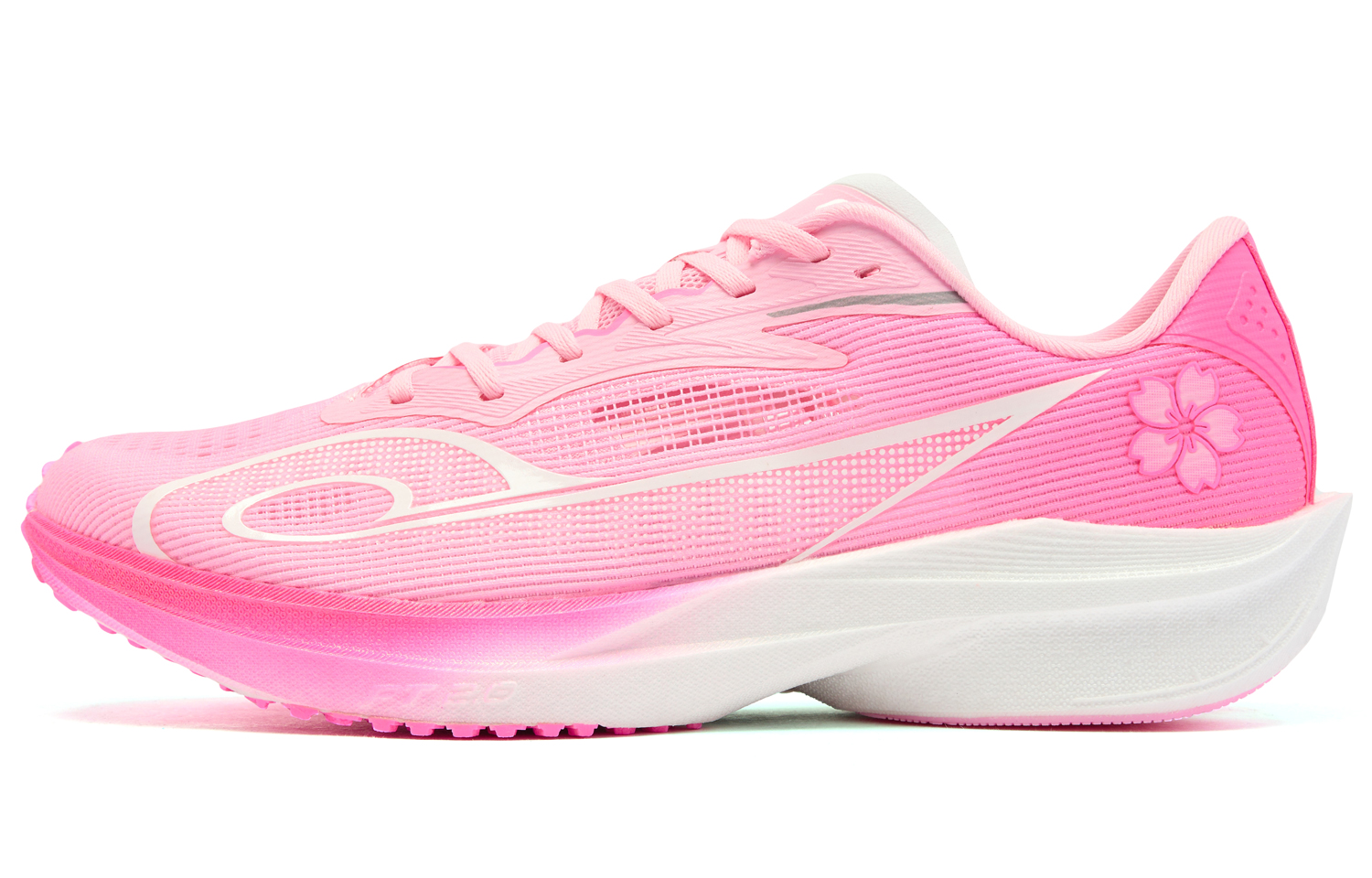Jordan Feiteng 2.0 nylon plate jacquard upper, physical examination, racing, long and short distance running, military training, shock absorption, non-slip, wear-resistant and breathable, low-top TUBRO, training, long-distance running, track and field competition running shoes, men's version, cherry blossom pink aurora pink