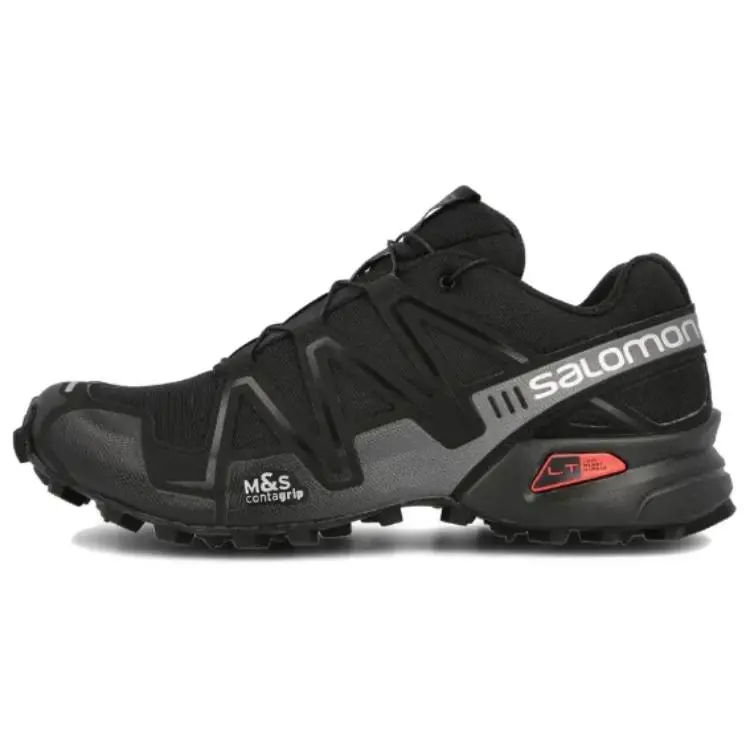 SALOMON Speedcross 3 Outdoor Sports Low top Running Shoes Unisex Black
