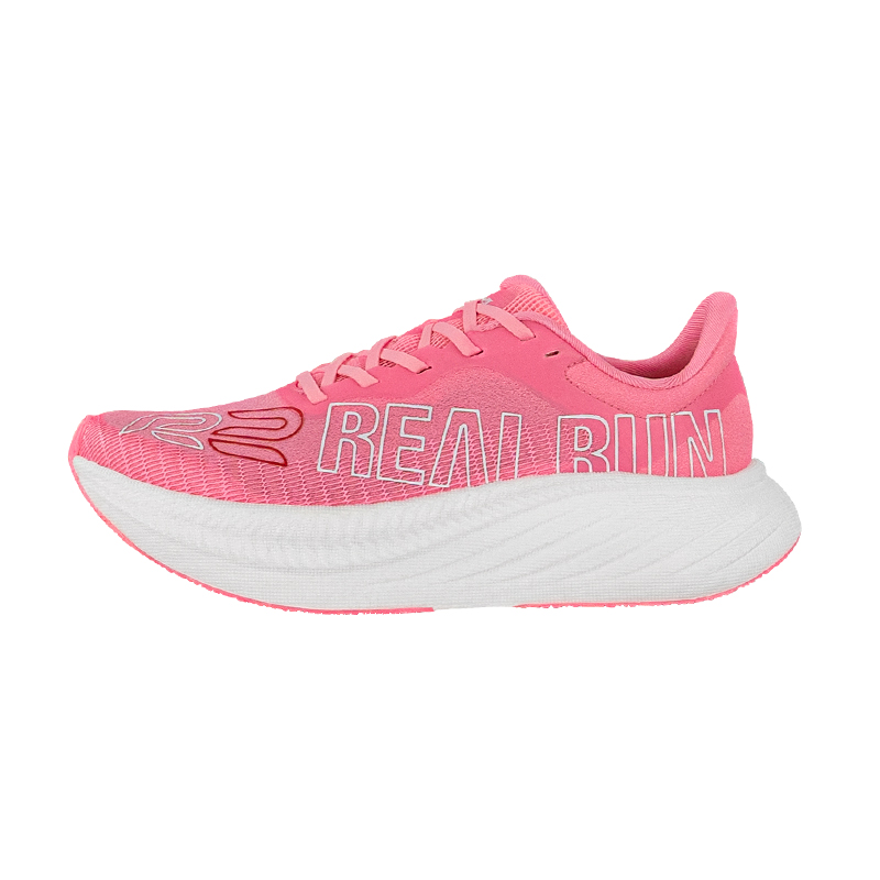 R2 REALRUN Running Shoes Unisex Low Top Bright Rose Red