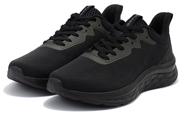 361° Cushioning Slip Resistant Abrasion Resistant Low top Running Shoes Men’s Black