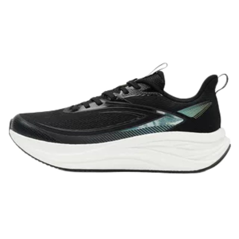QIAODAN Cushioning Lightweight Low top Casual Racing Running Shoes Men’s Black