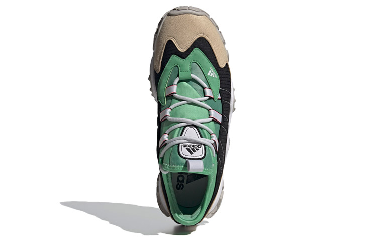 Кроссовки adidas originals Fyw Secant (черно-коричнево-зеленые) — фото 5