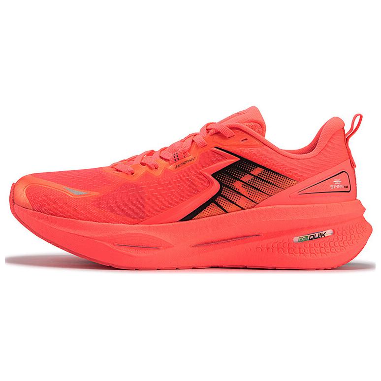 361° Swift Float Cushioning Slip Resistant Low top ETPU Running Shoes Men’s Red Black
