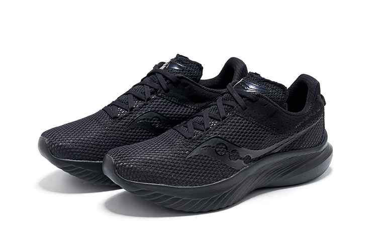 Saucony Kinvara 14 Slip Resistant Abrasion Resistant Low top Training Running Shoes Men’s Black