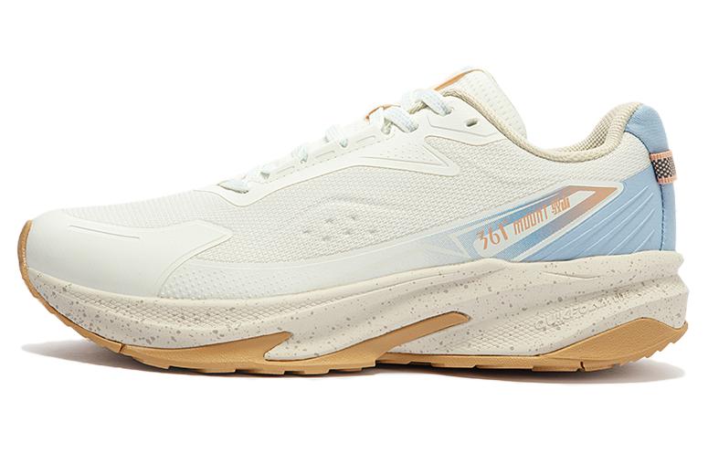 361° Cushioning Abrasion Resistant Slip Resistant Low top Sprint Running Shoes Women’s White Blue