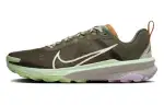 Nike React Terra Kiger 9 Medium Olive Neutral Olive Lilac Bloom Summit White
