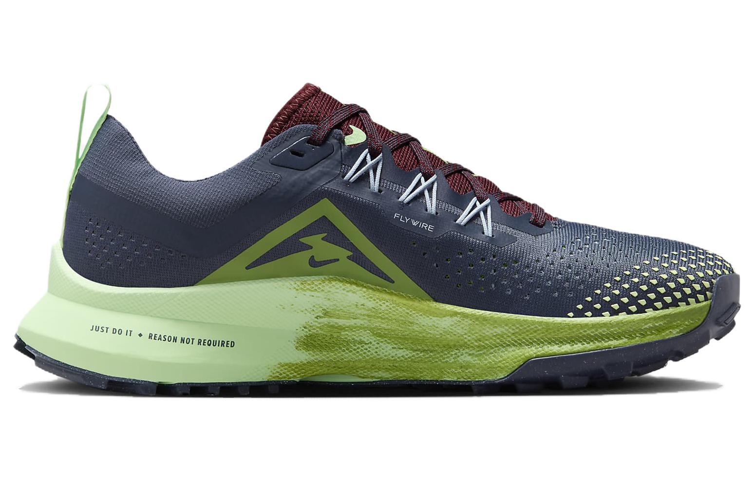 Nike React Pegasus Trail 4 Thunder Blue Chlorophyll Vapor Green Light Armory Blue Women’s
