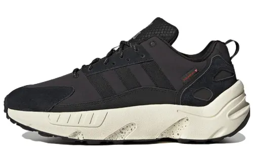 Adidas Originals ZX 22 Boost Comfortable Lightweight Abrasion Resistant Cushioning Low top Running Shoes Black