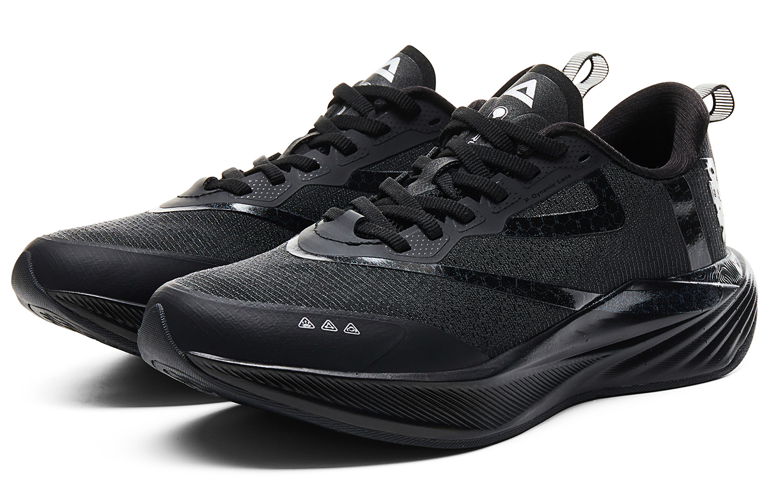 PEAK Running Shoes Women’s Low Top All Black