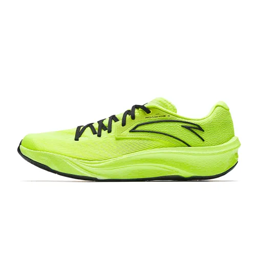 Anta Asphalt Road Dominator 2.0 Slip Resistant And Breathable Low top Casual Running Shoes Men's Green