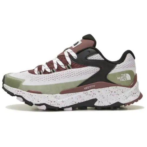 THE NORTH FACE Slip Resistant Low top Casual Running Shoes Unisex Beige Brown