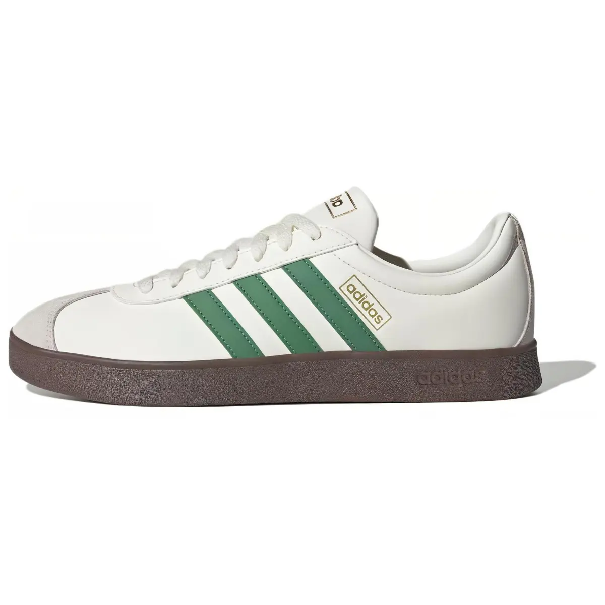 Adidas VL COURT 2.0 Low top Skateboard Shoes Unisex White Green